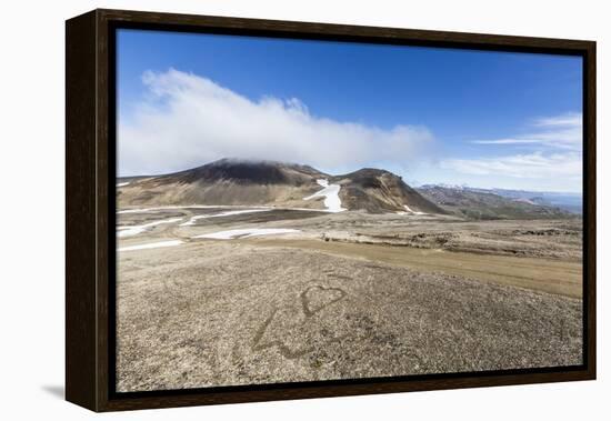 A View Inside the Stratovolcano Crater Snaefellsjokull, Snaefellsnes National Park-Michael Nolan-Framed Premier Image Canvas