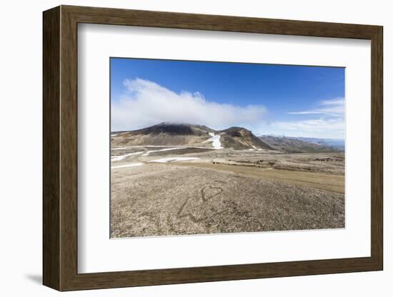 A View Inside the Stratovolcano Crater Snaefellsjokull, Snaefellsnes National Park-Michael Nolan-Framed Photographic Print