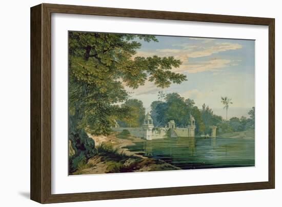 A View Near Agra, C.1780-William Hodges-Framed Giclee Print