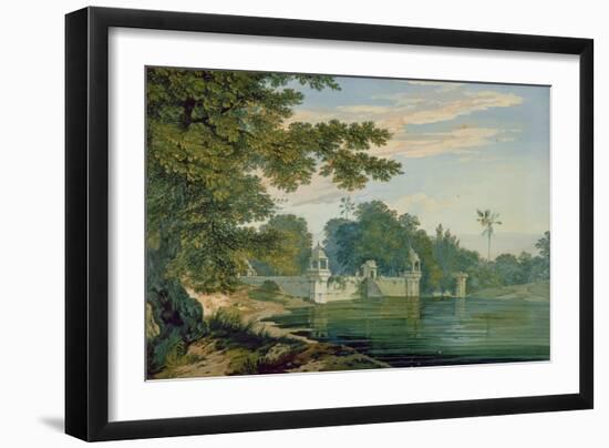 A View Near Agra, C.1780-William Hodges-Framed Giclee Print