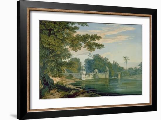 A View Near Agra, C.1780-William Hodges-Framed Giclee Print