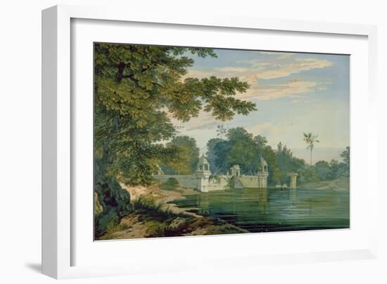 A View Near Agra, C.1780-William Hodges-Framed Giclee Print