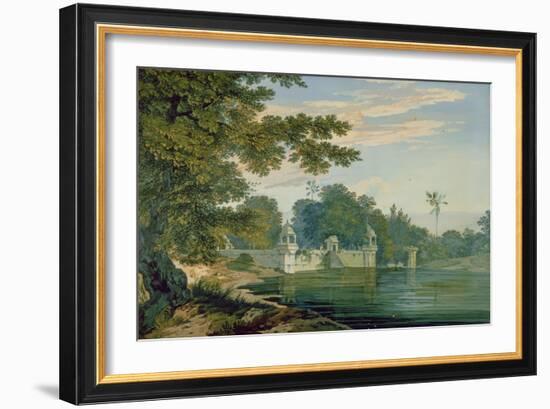 A View Near Agra, C.1780-William Hodges-Framed Giclee Print