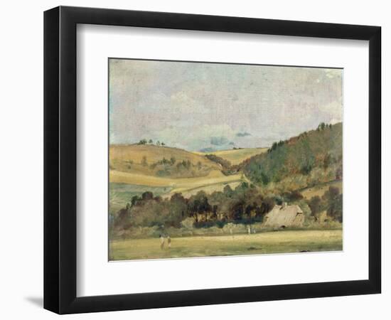 A View Near Arundel, 1837-John Constable-Framed Giclee Print