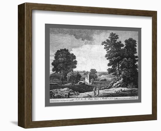 'A View Near Mold', c1752-John Boydell-Framed Giclee Print