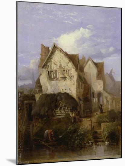 A View Near Norwich-Thomas Lound-Mounted Giclee Print