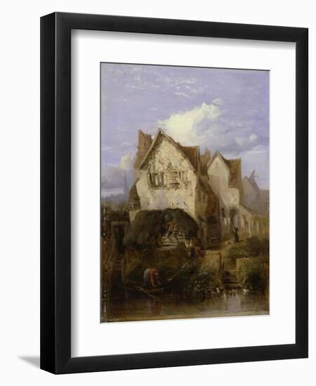 A View Near Norwich-Thomas Lound-Framed Giclee Print