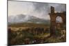 A View Near Tivoli (Morning), 1832-Thomas Cole-Mounted Giclee Print