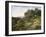 A View near Volterra, 1838-Jean-Baptiste-Camille Corot-Framed Giclee Print