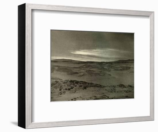 'A View North, Towards The Dying Sun, in March', c1908, (1909)-Unknown-Framed Photographic Print