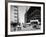 A View of a Construction Site in Houston-null-Framed Photographic Print