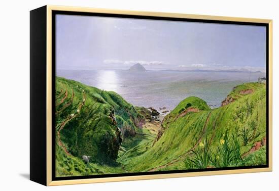 A View of Ailsa Craig and the Isle of Arran, 1860-William Bell Scott-Framed Premier Image Canvas