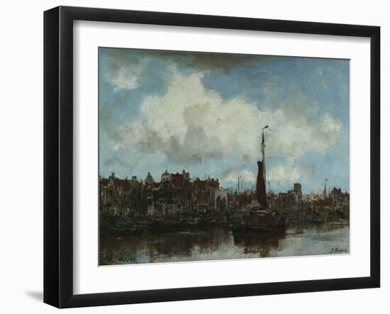 A View of Amsterdam-Jacob Henricus Maris-Framed Giclee Print