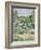 A View of Auvers-Sur-Oise; the Fence-Paul Cézanne-Framed Giclee Print