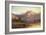 A View of Benmore at Sunset-Alfred De Breanski, Sr .-Framed Giclee Print