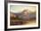 A View of Benmore at Sunset-Alfred De Breanski, Sr .-Framed Giclee Print