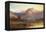 A View of Benmore at Sunset-Alfred De Breanski, Sr .-Framed Premier Image Canvas