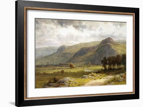 A View of Borrowdale, England-Samuel Henry Baker-Framed Giclee Print