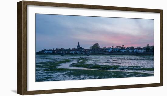 A View of Bosham in West Sussex-Chris Button-Framed Photographic Print