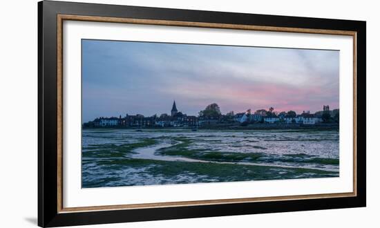 A View of Bosham in West Sussex-Chris Button-Framed Photographic Print