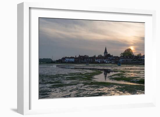 A View of Bosham in West Sussex-Chris Button-Framed Photographic Print