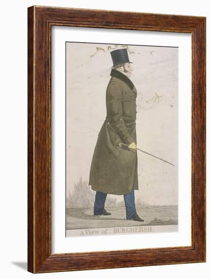 A View of Burghersh, 1822-Richard Dighton-Framed Giclee Print