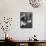 A View of Cadets at the Annapolis Naval Academy Studying in their Dorm Room-David Scherman-Framed Premier Image Canvas displayed on a wall