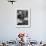 A View of Cadets at the Annapolis Naval Academy Studying in their Dorm Room-David Scherman-Framed Premium Photographic Print displayed on a wall