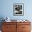 A View of Cadets at the Annapolis Naval Academy Studying in their Dorm Room-David Scherman-Framed Premium Photographic Print displayed on a wall