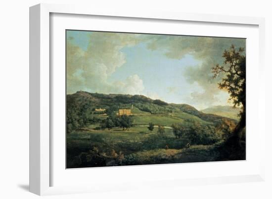 A View of Chatsworth-William Marlow-Framed Giclee Print