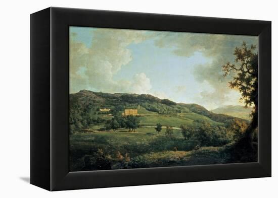 A View of Chatsworth-William Marlow-Framed Premier Image Canvas