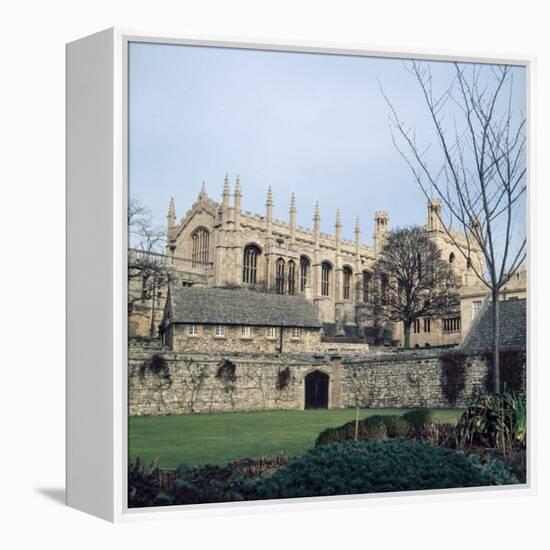 A view of Christ College in Oxford. January 1972-P. Stuart-Framed Premier Image Canvas