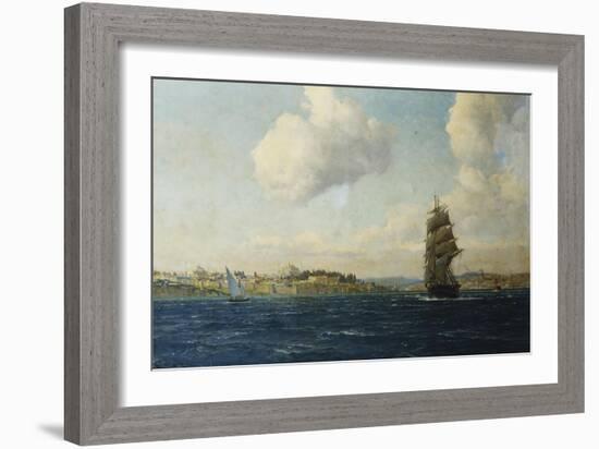 A View of Constantinople-Michael Zeno Diemer-Framed Giclee Print