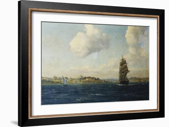 A View of Constantinople-Michael Zeno Diemer-Framed Giclee Print