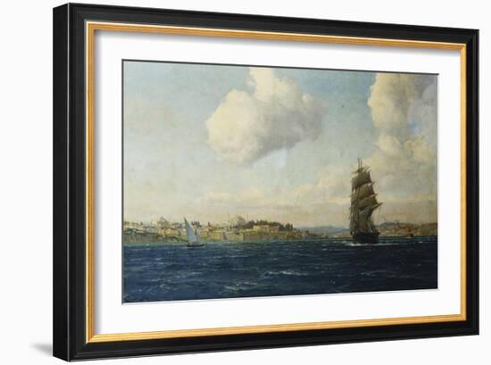 A View of Constantinople-Michael Zeno Diemer-Framed Giclee Print