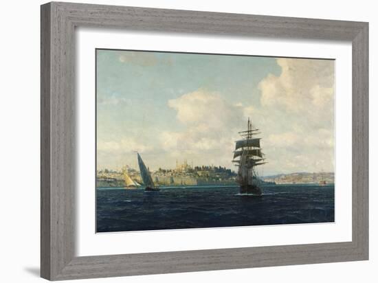 A View of Constantinople-Michael Zeno Diemer-Framed Giclee Print