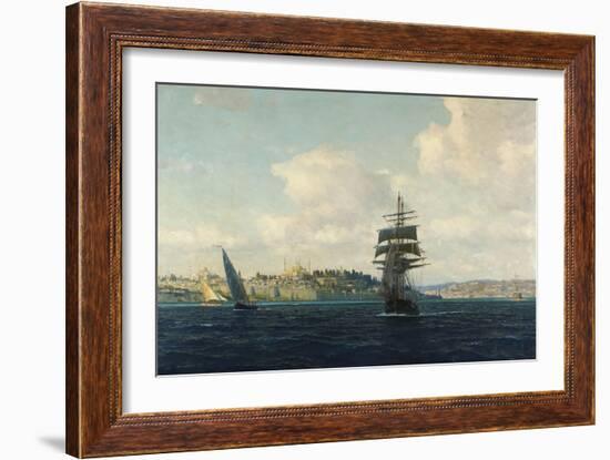 A View of Constantinople-Michael Zeno Diemer-Framed Giclee Print