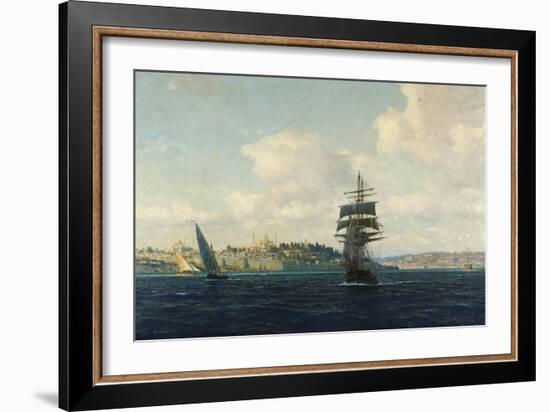 A View of Constantinople-Michael Zeno Diemer-Framed Giclee Print