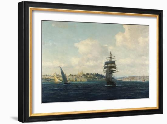 A View of Constantinople-Michael Zeno Diemer-Framed Giclee Print