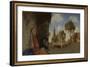 A View of Delft, 1652 (Oil on Canvas)-Carel Fabritius-Framed Giclee Print