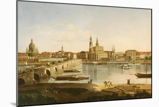 A View of Dresden-Karl Gottfried Traugott Faber-Mounted Giclee Print
