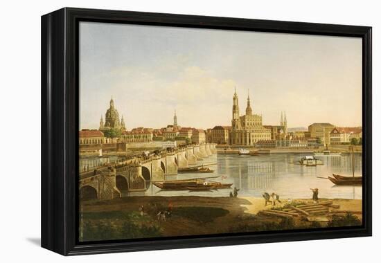 A View of Dresden-Karl Gottfried Traugott Faber-Framed Premier Image Canvas