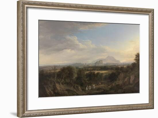 A View of Edinburgh from the West, C.1822-26-Alexander Nasmyth-Framed Giclee Print