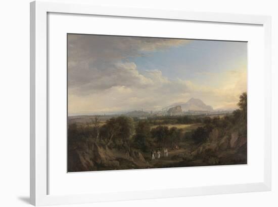 A View of Edinburgh from the West, C.1822-26-Alexander Nasmyth-Framed Giclee Print