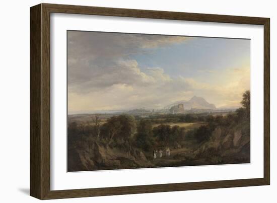 A View of Edinburgh from the West, C.1822-26-Alexander Nasmyth-Framed Giclee Print