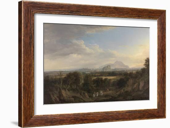 A View of Edinburgh from the West, C.1822-26-Alexander Nasmyth-Framed Giclee Print