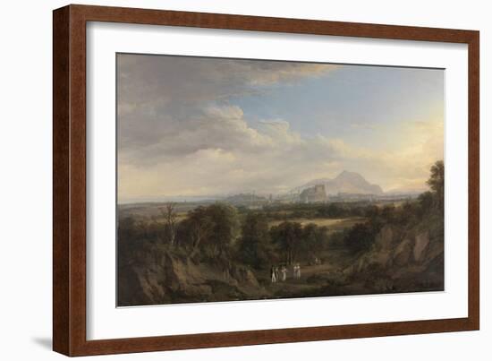 A View of Edinburgh from the West, C.1822-26-Alexander Nasmyth-Framed Giclee Print