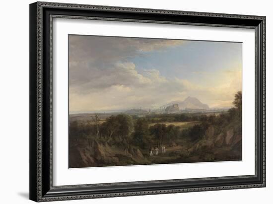 A View of Edinburgh from the West, C.1822-26-Alexander Nasmyth-Framed Giclee Print