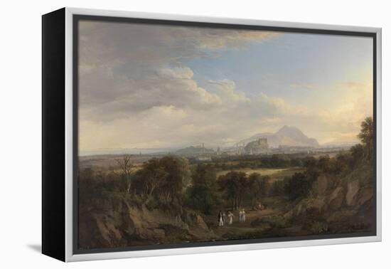 A View of Edinburgh from the West, C.1822-26-Alexander Nasmyth-Framed Premier Image Canvas