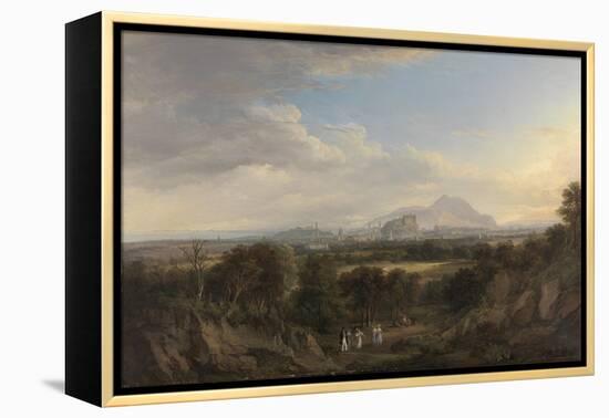 A View of Edinburgh from the West, C.1822-26-Alexander Nasmyth-Framed Premier Image Canvas